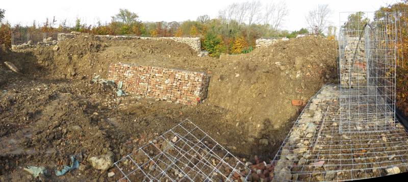 Gabions, Rubble and Clay